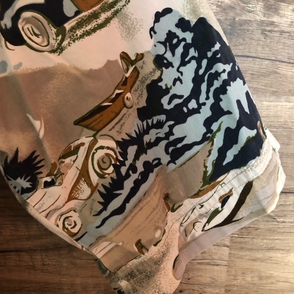 Vintage Cotton Retro Hawaiian Button Up Short Sleeved Shirt Medium - Picture 6 of 11